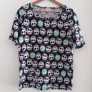 LuLaRoe Jack Skellington Short Sleeve